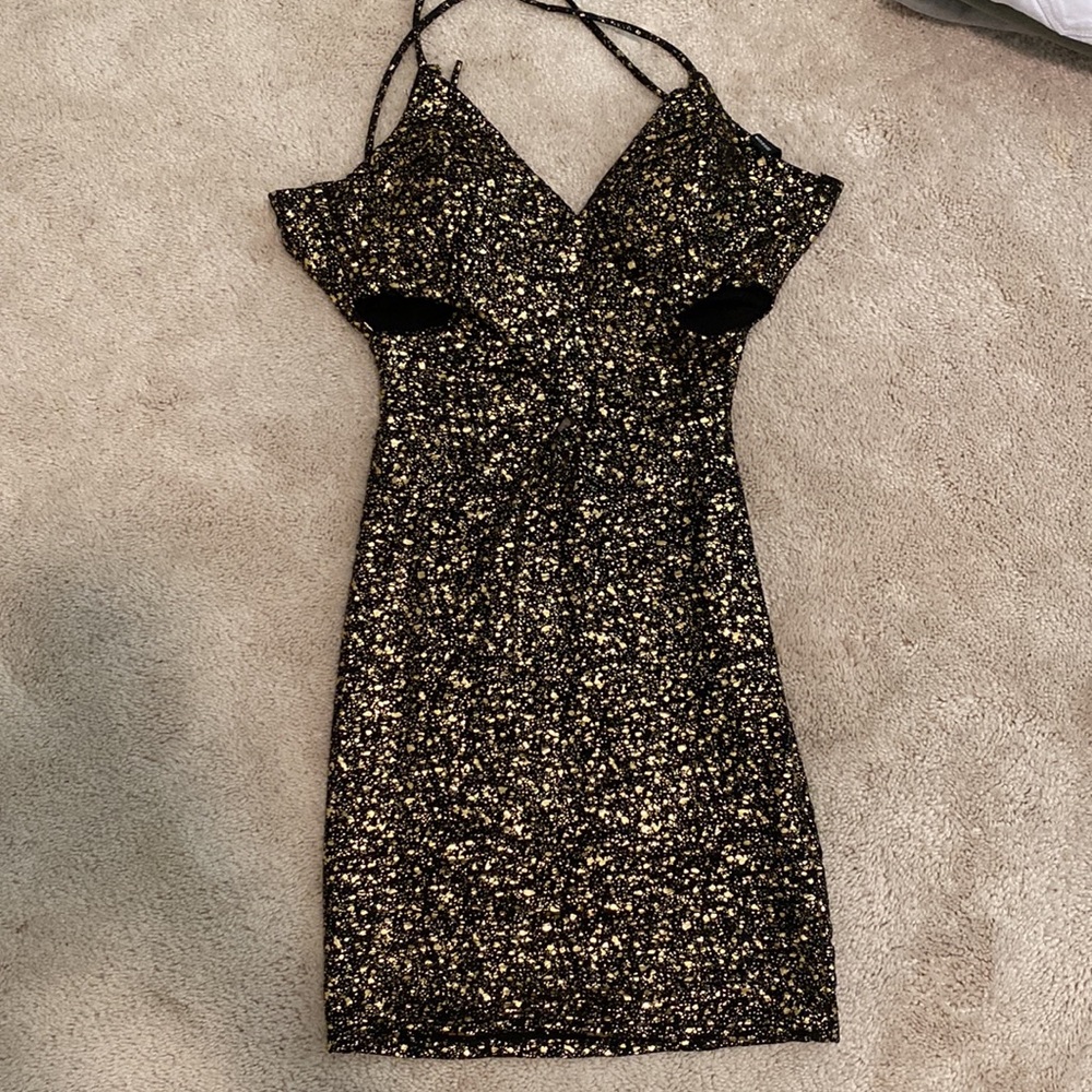 Gold Dress